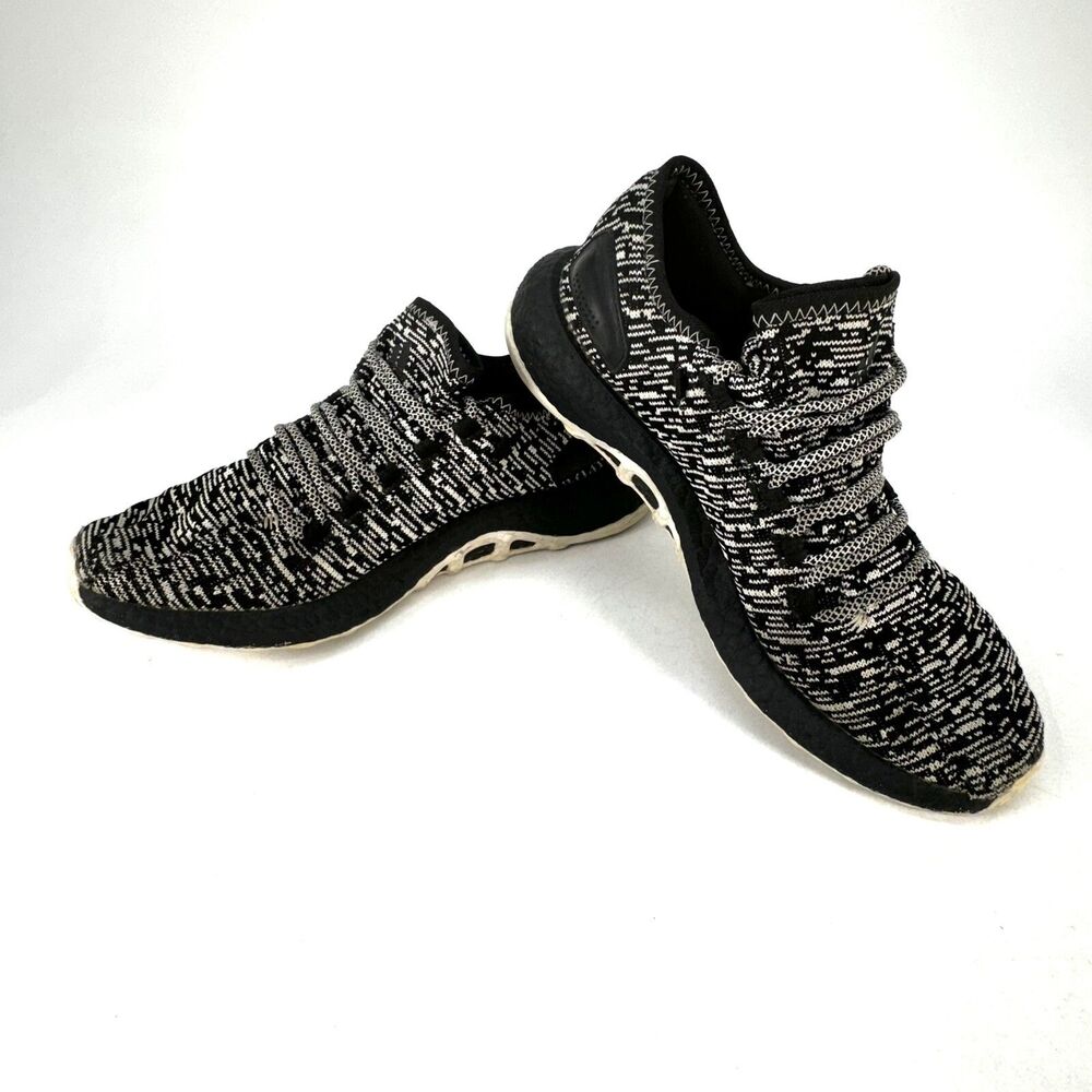 Adidas Pure Boost LTD Sz 10.5 Limited Black and White Oreo Sneaker Shoe S80704